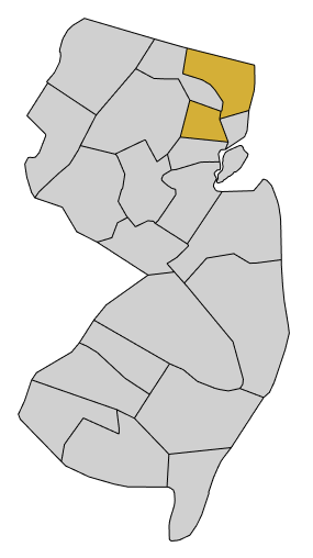 New Jersey Service Map